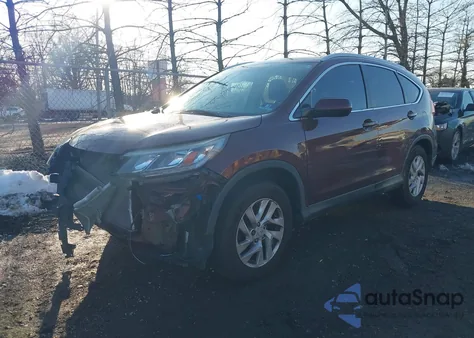 2015 Honda Cr-V Ex-L из США, поврежденный, VIN 2HKRM4H75FH677545